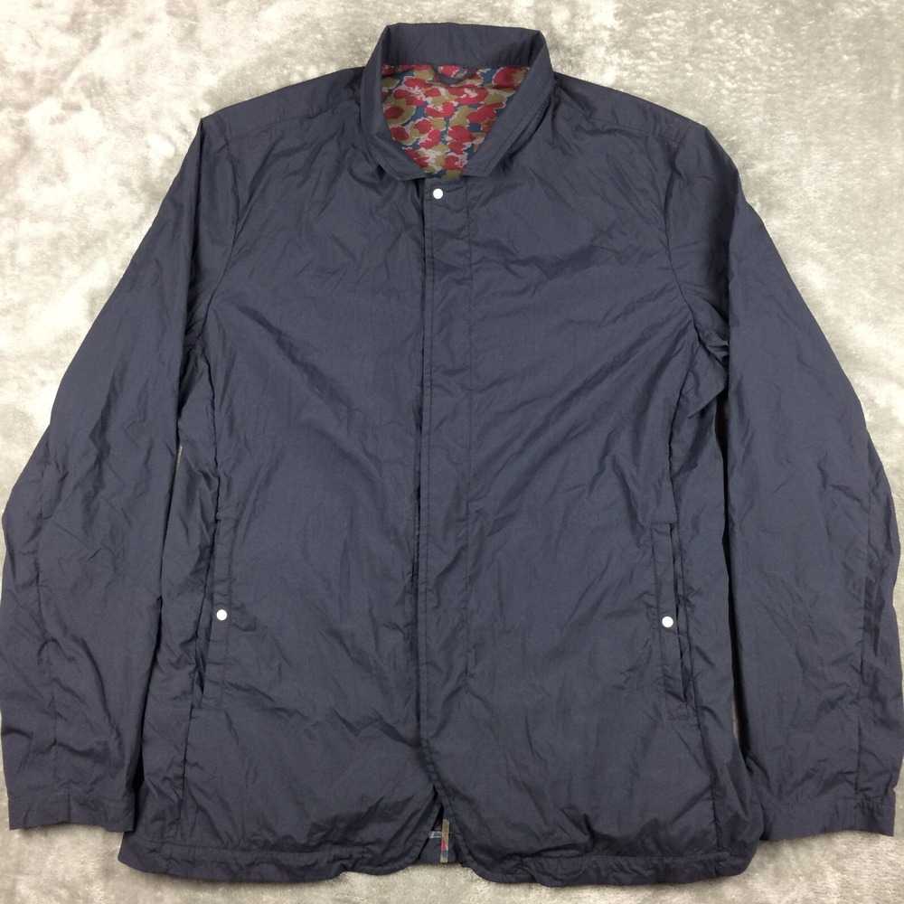Lululemon Jacket Mens Large Golf Windbreaker Vented Lightweight Snaps Black